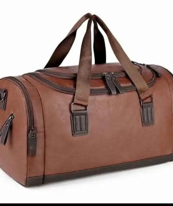 Urban Explorer Leather Duffel – Rugged Brown Finish